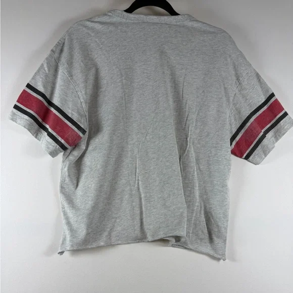Champion Women's Short Sleeve Cropped T-Shirt - Gray S - Picture 5 of 7